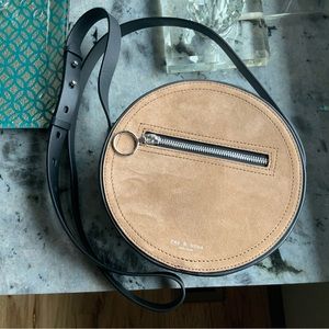 New Rag and Bone Circle Suede Handbag